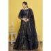 Picture of Stunning Silk & Lycra Dim Gray Lehenga Choli