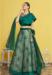 Picture of Alluring Silk & Lycra Sea Green Lehenga Choli