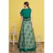 Picture of Alluring Silk & Lycra Sea Green Lehenga Choli