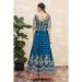 Picture of Elegant Silk Teal Lehenga Choli