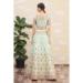 Picture of Ravishing Silk Dark Sea Green Lehenga Choli