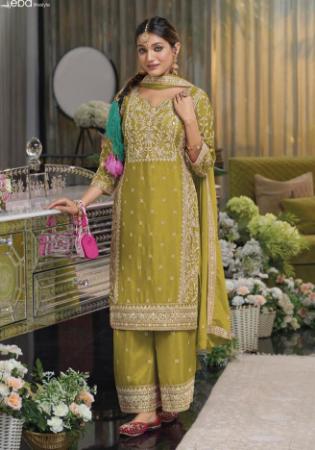 Picture of Magnificent Chiffon Peru Readymade Salwar Kameez