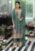 Picture of Admirable Chiffon Sea Green Readymade Salwar Kameez