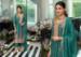 Picture of Admirable Chiffon Sea Green Readymade Salwar Kameez