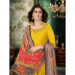 Picture of Gorgeous Silk Orange Readymade Salwar Kameez