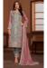 Picture of Chiffon Rosy Brown Straight Cut Salwar Kameez