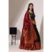 Picture of Stunning Silk Dark Green Lehenga Choli