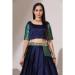 Picture of Statuesque Silk Dark Slate Grey Lehenga Choli