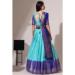 Picture of Wonderful Silk Light Sea Green Lehenga Choli