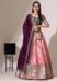 Picture of Graceful Silk Dark Salmon Lehenga Choli