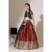 Picture of Gorgeous Silk Maroon Lehenga Choli