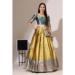 Picture of Well Formed Silk Peru Lehenga Choli