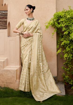 Picture of Admirable Silk Beige Saree