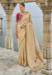 Picture of Graceful Crepe & Silk Burly Wood Saree