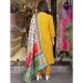 Picture of Pretty Chiffon Orange Readymade Salwar Kameez