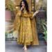 Picture of Admirable Chiffon Sandy Brown Readymade Salwar Kameez