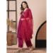 Picture of Enticing Chiffon Crimson Readymade Salwar Kameez