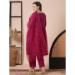 Picture of Enticing Chiffon Crimson Readymade Salwar Kameez