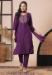 Picture of Nice Chiffon Purple Readymade Salwar Kameez