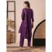 Picture of Nice Chiffon Purple Readymade Salwar Kameez