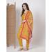 Picture of Magnificent Chiffon Golden Rod Readymade Salwar Kameez