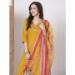 Picture of Magnificent Chiffon Golden Rod Readymade Salwar Kameez