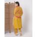 Picture of Magnificent Chiffon Golden Rod Readymade Salwar Kameez