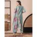 Picture of Chiffon Light Slate Grey Readymade Salwar Kameez