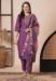 Picture of Superb Chiffon Violet Readymade Salwar Kameez