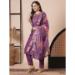 Picture of Superb Chiffon Violet Readymade Salwar Kameez