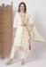 Picture of Superb Chiffon Off White Readymade Salwar Kameez