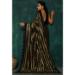 Picture of Bewitching Georgette Black Saree