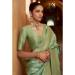 Picture of Magnificent Silk Dark Sea Green Saree