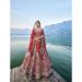 Picture of Good Looking Silk Fire Brick Lehenga Choli