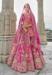 Picture of Magnificent Silk Pale Violet Red Lehenga Choli