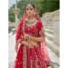 Picture of Wonderful Silk Crimson Lehenga Choli