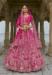 Picture of Exquisite Silk Deep Pink Lehenga Choli