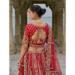 Picture of Sublime Silk Fire Brick Lehenga Choli