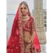 Picture of Superb Silk Fire Brick Lehenga Choli