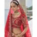 Picture of Superb Silk Fire Brick Lehenga Choli