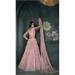 Picture of Pretty Net Rosy Brown Lehenga Choli