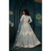 Picture of Beautiful Georgette Silver Lehenga Choli