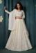 Picture of Shapely Georgette Off White Lehenga Choli