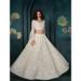 Picture of Shapely Georgette Off White Lehenga Choli