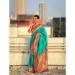 Picture of Splendid Silk Teal Saree