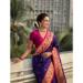 Picture of Magnificent Silk Dark Slate Blue Saree