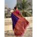 Picture of Magnificent Silk Dark Slate Blue Saree