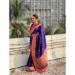 Picture of Magnificent Silk Dark Slate Blue Saree