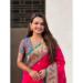 Picture of Statuesque Silk Crimson Saree