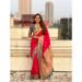 Picture of Statuesque Silk Crimson Saree